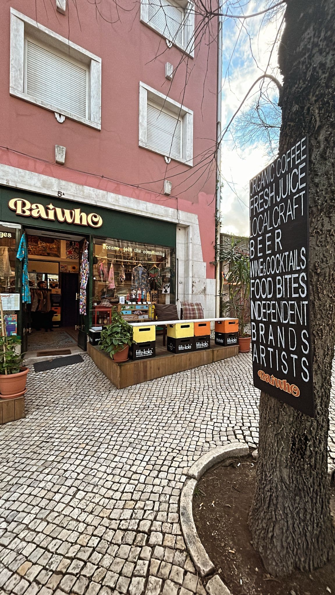 Baiwho Lisboa cafe